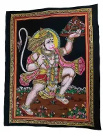 Tapeçaria Pano Decorativo Hanuman -  110cm x 70cm - Foto 3