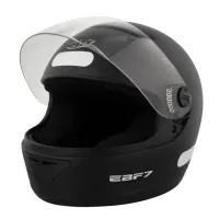 Capacete Ebf New EBF 7 Solido Preto - Foto 2