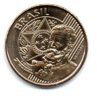 2022 - 25 Centavos - Moeda Brasil - Sob/FC - Foto 2