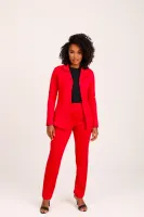 Conjunto Feminino de luxo  Lady Griffe Vermelho - Foto 6