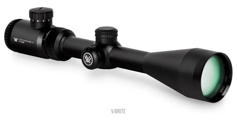 LUNETA VORTEX OPTICS CROSSFIRE II 3-9X50 V-BRITE ILUMINADA - TUBO 1