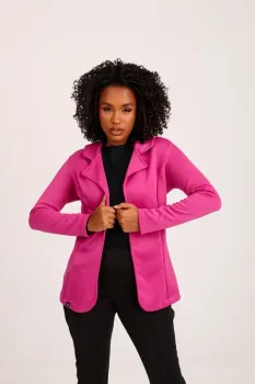 Blazer de luxo  Lady Griffe  Fucsia