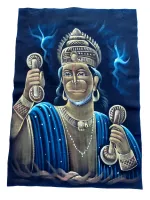 Hanuman - Impressão Sobre Tecido. 