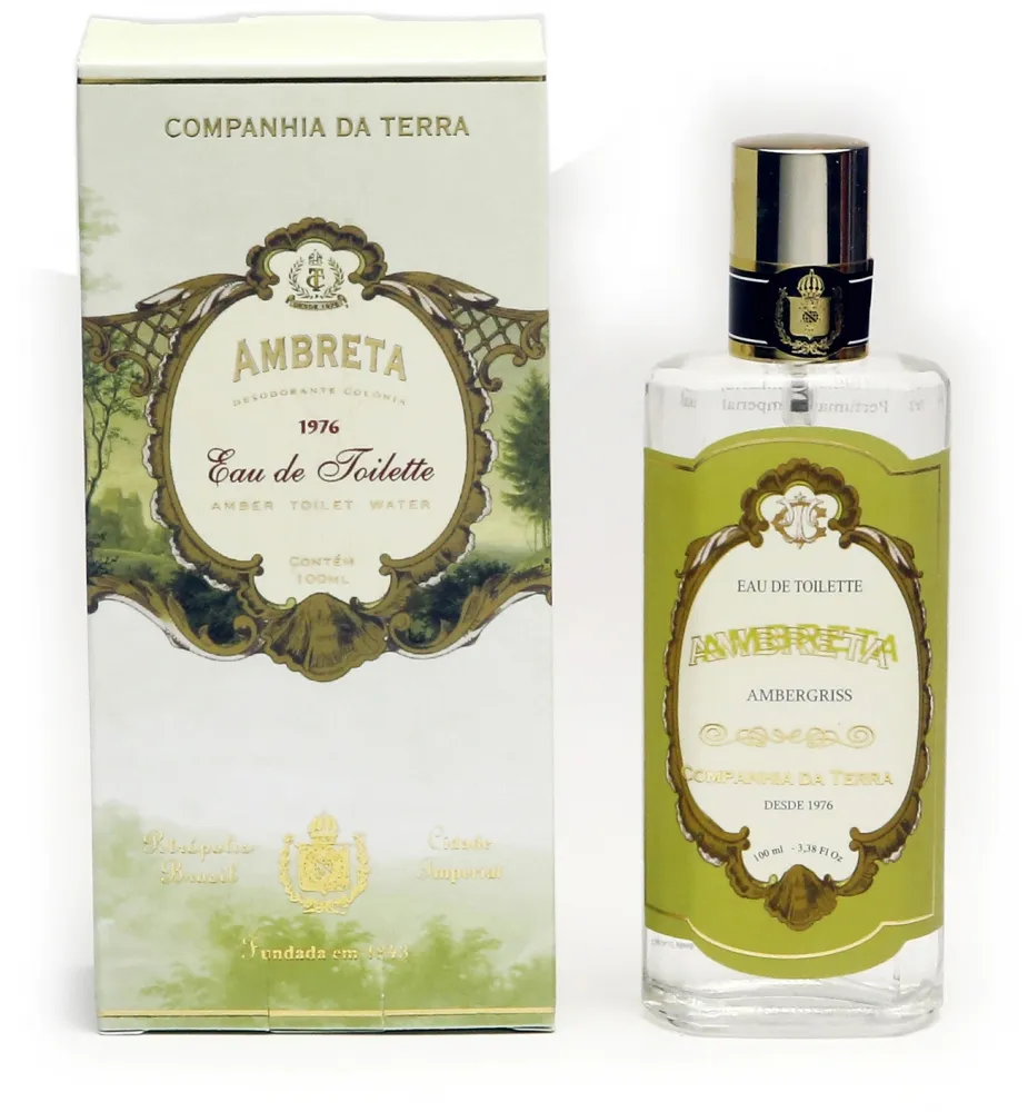 Eau de Toillete Ambreta 100ml / Água de Ambreta Companha da Terra