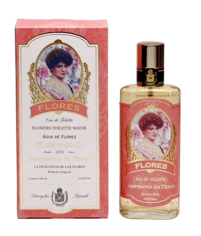 Água de Flores - ESGOTADO - Perfume com blend floral clássico, refinado, feminino, romântico . Excelente fixação. Em embalagem econômica 100 ml  (segue com sacola personalizada). 20% de desconto. 