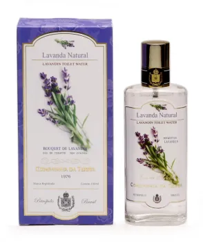 Lavanda Natural - VERDADEIRA LAVANDA - Perfume com óleo 100% puro e natural de Lavandin  (origem França).  Embalagem luxo 100 ml.
