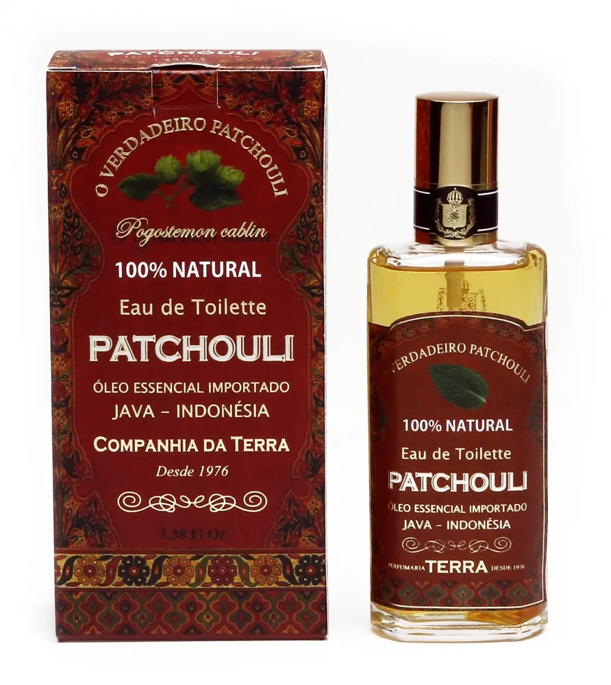 Patchouli - ESGOTADO! O VERDADEIRO PATCHOULI - Perfume com óleo 100% puro e natural de Pogostemon cablin (origem Indonésia).  O verdadeiro Patchouli. Embalagem luxo 100 ml.