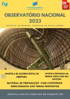 Apostila Observatório Nacional Pesquisador 2023