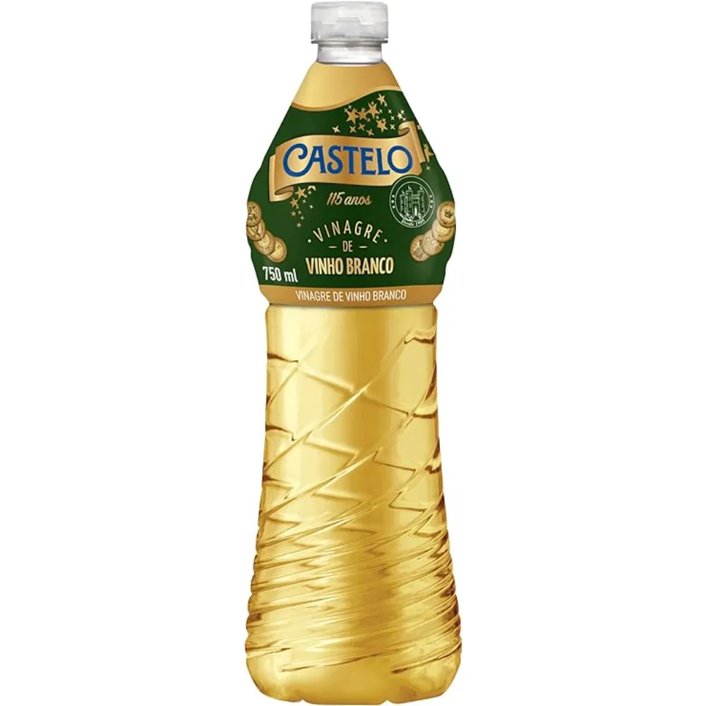 Vinagre de Vinho Branco Castelo 750ml