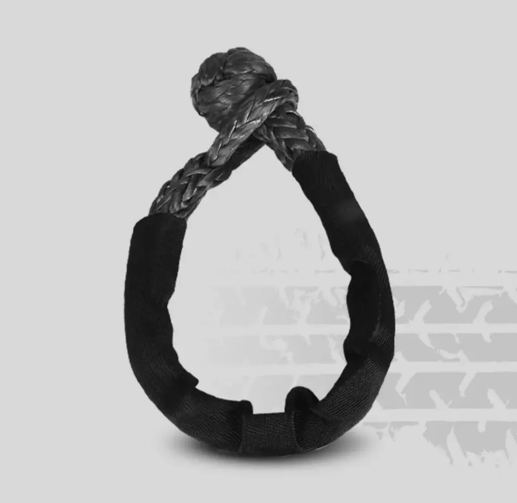 Manilha Sintética de 4 Toneladas - Segurança e praticidade em suas aventuras off-road Cinza Imagem