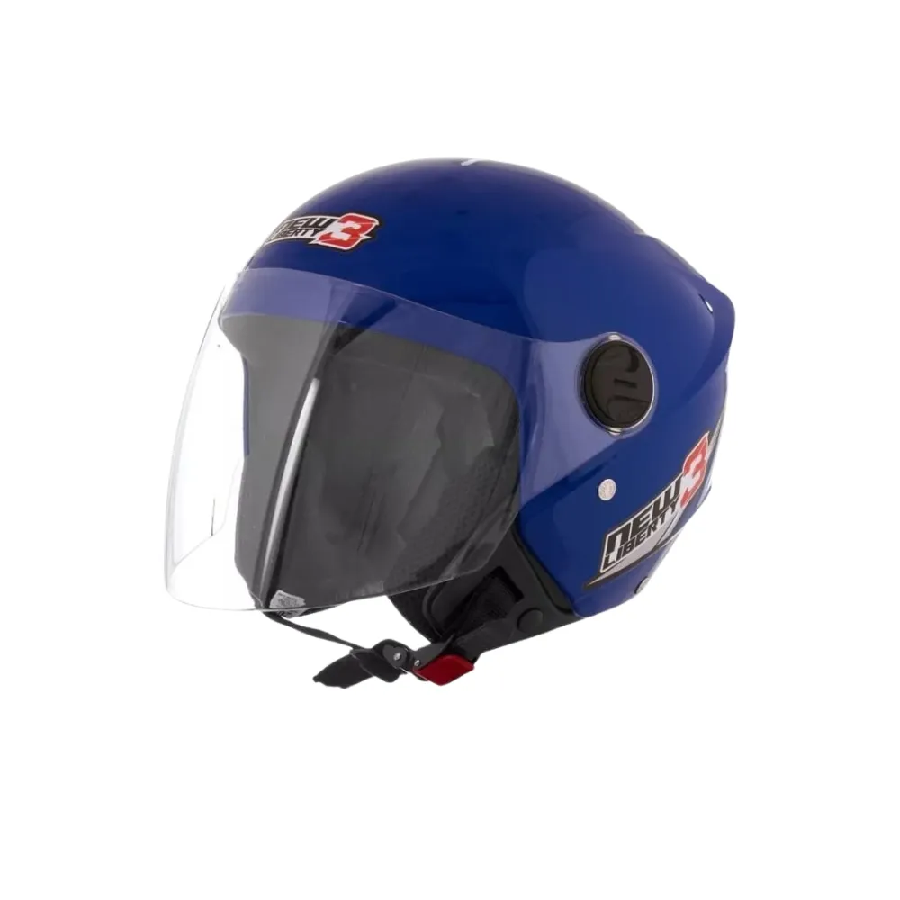 Capacete New Liberty Three Azul Imagem