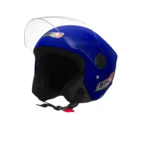 Capacete New Liberty Three Azul - Foto 2
