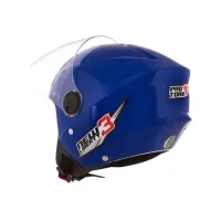 Capacete New Liberty Three Azul - Foto 4