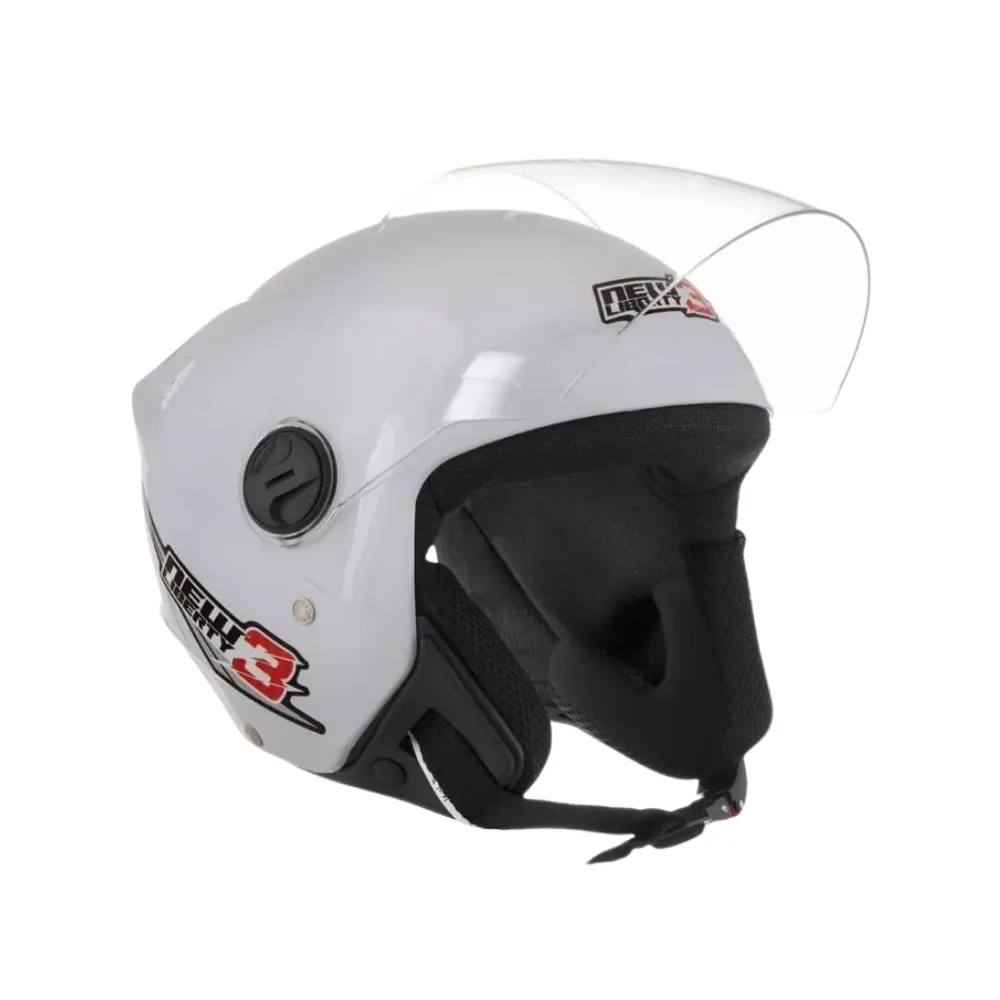 Capacete New Liberty Three Branco Imagem