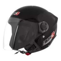 Capacete New Liberty Three Preto Fosco - Foto 2