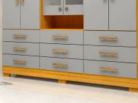 Roupeiro Debora 9 Gavetas Capelinha 2.10 - Foto 4