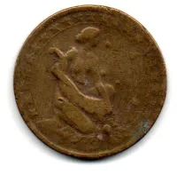 1928 - 1000 Réis - FALSA DE ÉPOCA - Moeda Brasil - Foto 2