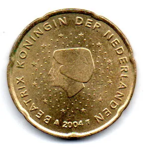 Holanda - 2004 - 20 Euro Cent
