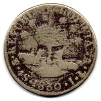 Bolívia - 1830 - 4 Soles - FALSA DE ÉPOCA