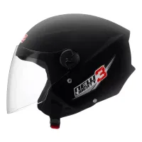 Capacete New Liberty Three Preto - Foto 4