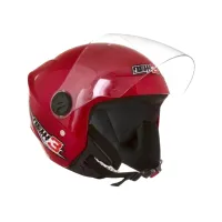 Capacete New Liberty Three Vermelho - Foto 2