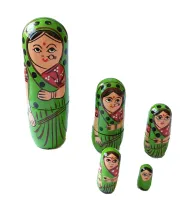 Matrioska Indiana de Sari - Foto 2