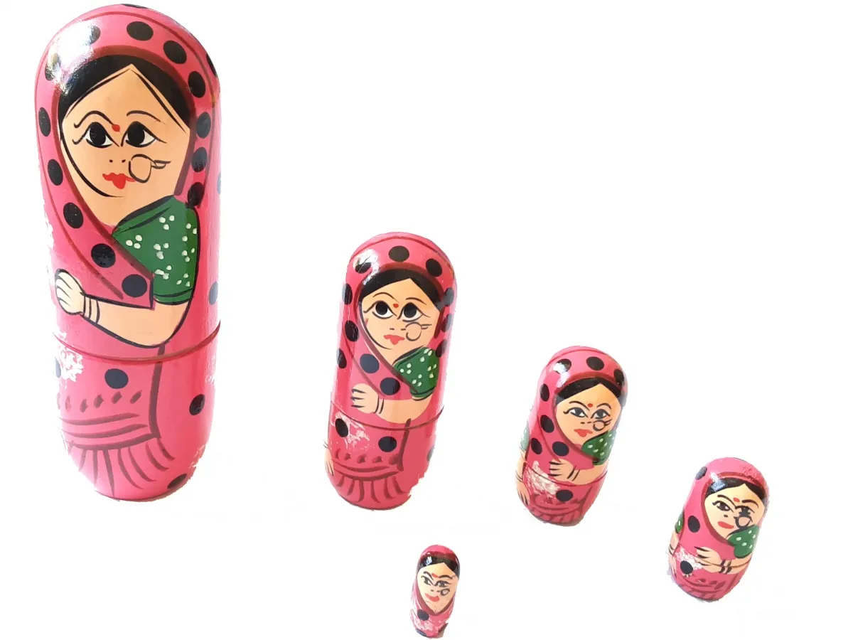 Matrioska Indiana de Sari