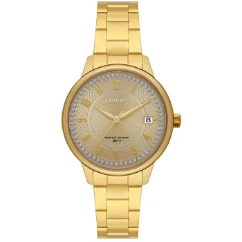 RELÓGIO ORIENT ETERNAL FEMININO ANALÓGICO FGSS1251 DOURADO
