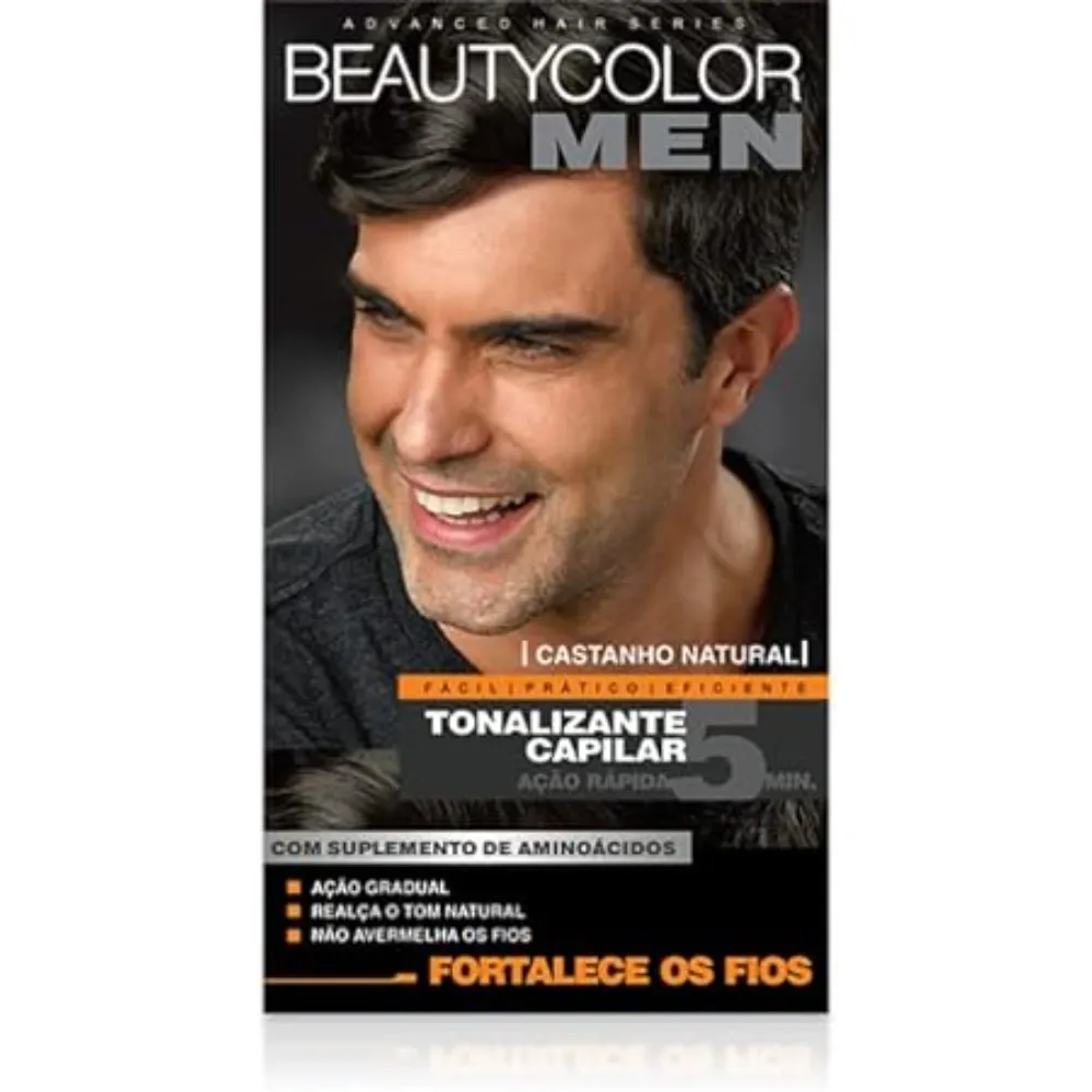 Tonalizante Gel Castanho Natural Beautycolor Men