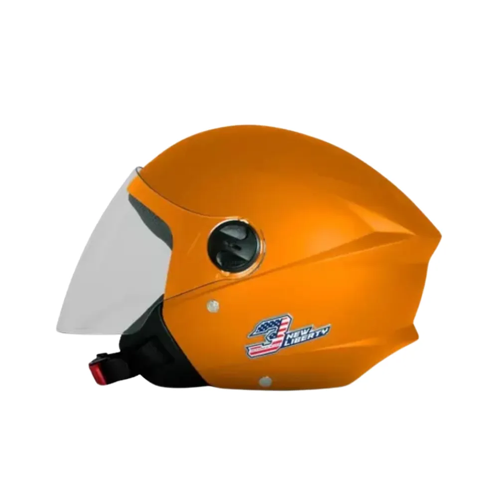 Capacete New Liberty 3 Elite Time Orange