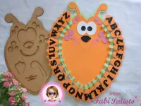 G1.495 Gabarito de Moldes em MDF Um Bichinho Diferente by Odette - Foto 2