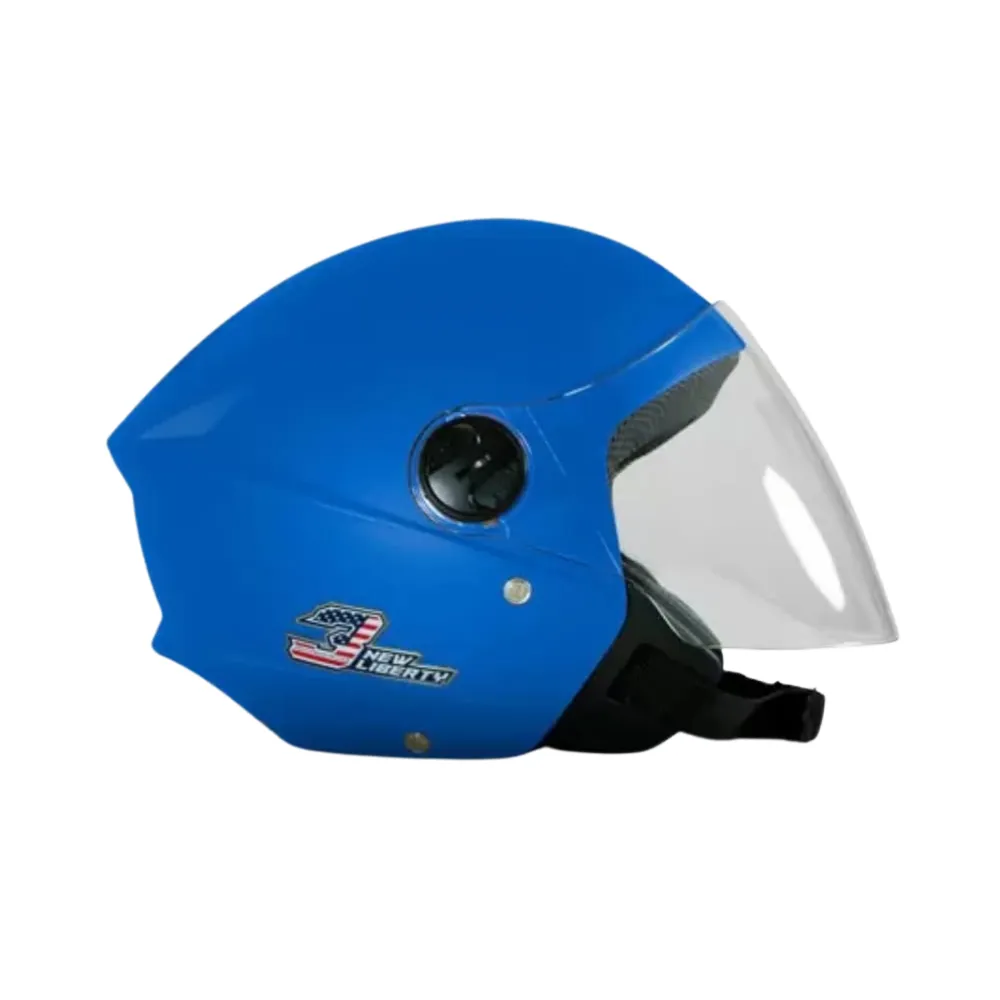 Capacete New Liberty 3 Elite Sky Blue Imagem