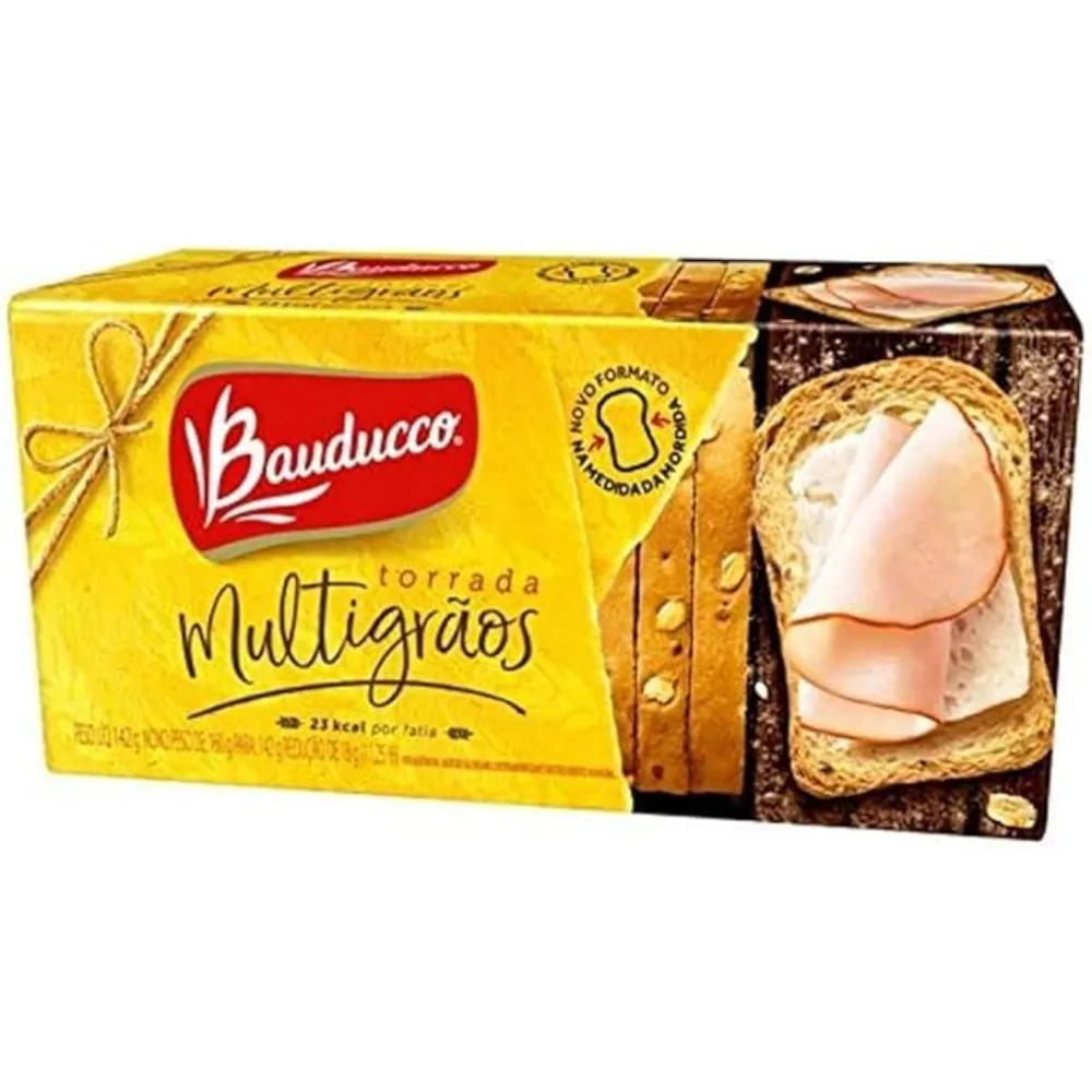 Torrada Multigrãos Bauducco 142g