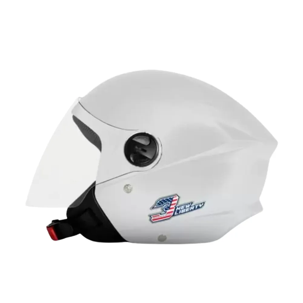 Capacete New Liberty 3 Elite Pearl White