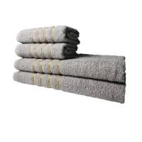 Jogo de Toalha 2 Banho 2 Rosto - 4pçs Coleção Montreal 100% Algodão - Foto 2