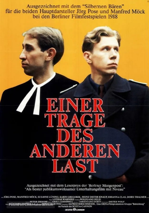 Einer trage des anderen Last (1988) Lothar Warneke DVD - legendas em português Imagem