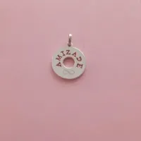 Pingente de prata 950 - Plaquinha  Personalizada - PIG682 - Foto 3