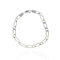 Pulseira de prata Grumet 2 em 1 - PU200136