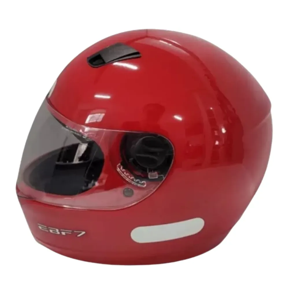 Capacete Ebf New EBF 7 Solido Vermelho