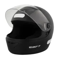Capacete Ebf New EBF 7 Solido Preto Fosco - Foto 2