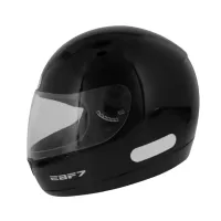Capacete Ebf New EBF 7 Solido Preto Fosco - Foto 3
