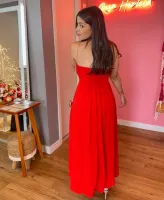 VESTIDO MULLET TOMARA QUE CAIA - VERMELHO - Foto 2