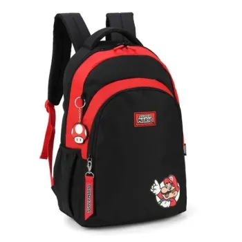 Mochila Super Mario Original Preto Luxcel