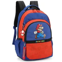 Mochila Super Mario Original Azul Luxcel - Foto 2