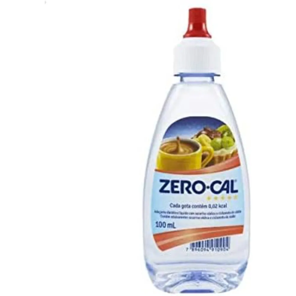 Adoçante Líquido Zero Cal sem Glúten 100ml Imagem