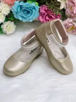 Sapatilha Luxo Pérolas Dourada- 20 ao 27 - Foto 4