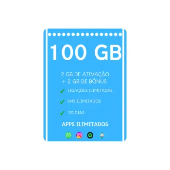 Pacote  100GBs Vivo