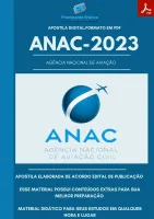 Apostila ANAC 2024 Especialista em Regulação ÁREA 03 Aviação Civil