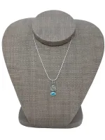 Pingente & Cordão Água Marinha - Foto 10