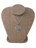 ESGOTADO! Pingente  & Cordão Vajra -  Prata 925